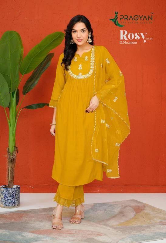 Pragyan rosy vol 1 Mumbai kurti suppliers